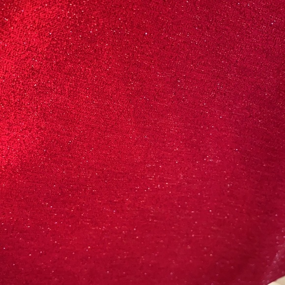 Bonnie Jean red sparkle holiday dress - Picture 5 of 5